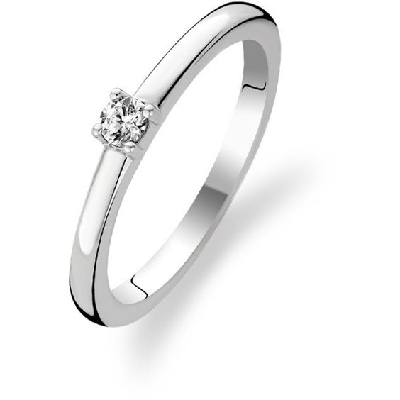 Anello Ti Sento Milano Donna in Argento Cubic Zirconia 1871ZI-54 - 1871ZI-54